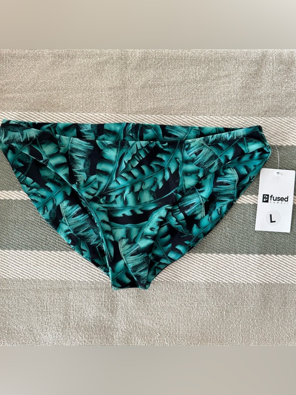 Fused Hawaii Tropical Bikini Bottom L